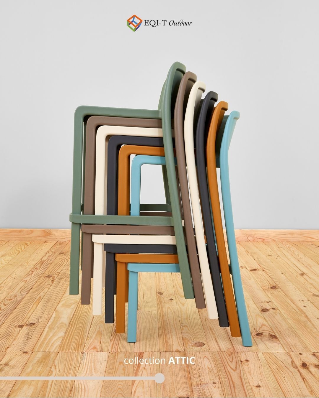 Collection ATTIC - Chaises empilables