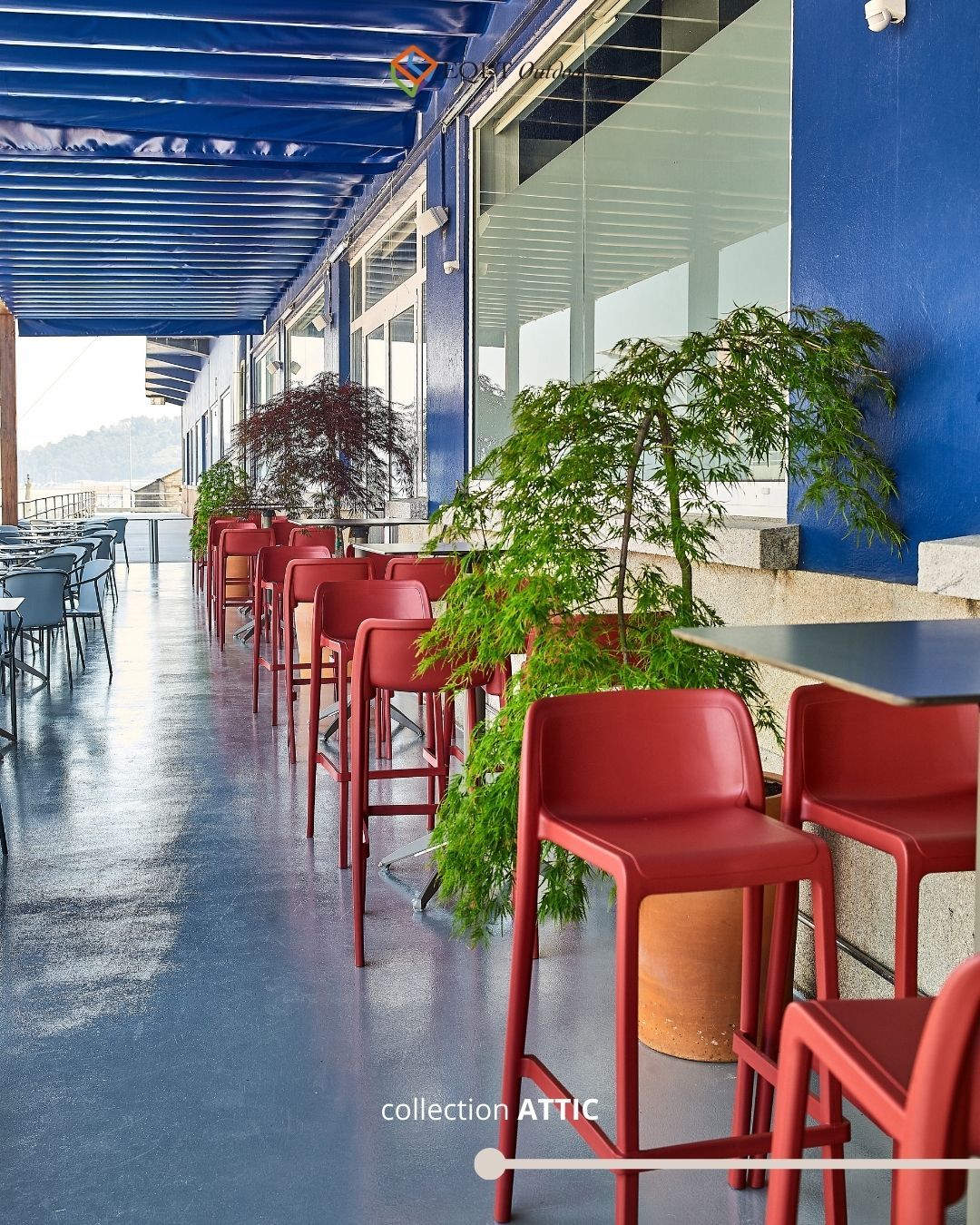 Collection ATTIC - Terrasse colorée